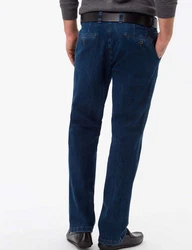 EUREX by BRAX 5-Pocket Jeans JIM Dunkelblau/Blau/Hellblau