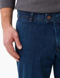 EUREX by BRAX 5-Pocket Jeans JIM Dunkelblau/Blau/Hellblau