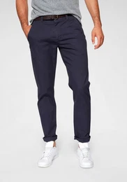Chinohose (Set, mit abnehmbarem Grtel)