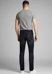 Jack & Jones T-Shirt JJEBASIC O-NECK TEE Grau/Hellgrau/Khaki/Dunkelgrün