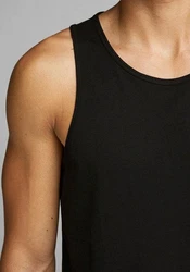 Jack & Jones Muskelshirt BASIC TANK TOP Schwarz/Dunkelgrau