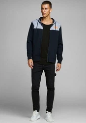 Jack & Jones Muskelshirt BASIC TANK TOP Schwarz/Dunkelgrau