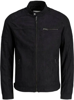 Jack & Jones JJErocky Jacket NOOS Kunstlederjacke Jet Black Jack & Jones JJErocky Jacket NOOS Kunstlederjacke Jet Black