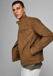 Jack & Jones JJErocky Jacket NOOS Kunstlederjacke 