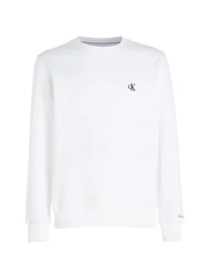 Calvin Klein Jeans Sweatshirt CK ESSENTIAL REG CN Weiß