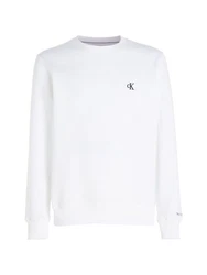 Calvin Klein Jeans Sweatshirt CK ESSENTIAL REG CN Weiß