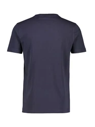 LERROS T-Shirt Basic-Look Dunkelblau