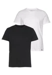 Lee T-Shirt 'TWIN PACK CREW' Weiß/Schwarz/Dunkelblau/Dunkelgrau/Creme