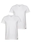 Lee T-Shirt 'TWIN PACK CREW' weiß