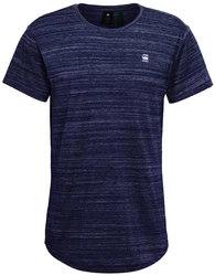 G-STAR Kurzarmshirt Lash Dunkelblau/Lila/Hellblau