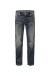 CAMP DAVID Comfort-Fit Jeans Mnztasche mit Ziernaht Blau/Dunkelblau/Grau