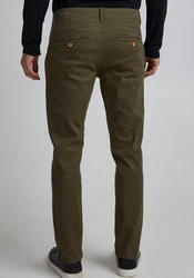 BLEND Hose 'Natan' Khaki/Dunkelgrün