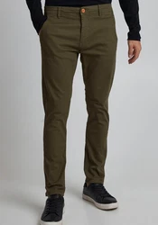 BLEND Hose 'Natan' Khaki/Dunkelgrün
