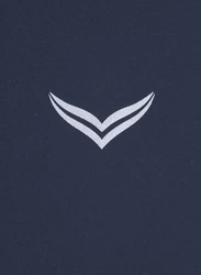 Trigema Jerseyhose Freizeithose mit Bein-Reißverschluss blau (navy)