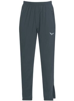 Trigema Jerseyhose Freizeithose mit Bein-Reißverschluss grau Trigema Jerseyhose Freizeithose mit Bein-Reißverschluss grau