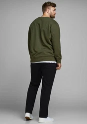 JACK & JONES Herren JJITIM JJORIGINAL AM Jeans Dunkelgrün/Khaki/Grün