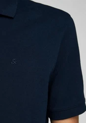 JACK & JONES Poloshirt Dunkelblau