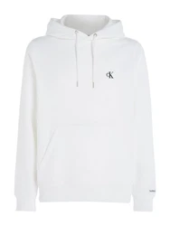 Calvin Klein Jeans Kapuzensweatshirt CK ESSENTIAL HOODIE Weiß/Khaki/Grau/Beige