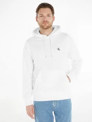Calvin Klein Jeans Kapuzensweatshirt CK ESSENTIAL HOODIE Weiß/Khaki/Grau/Beige