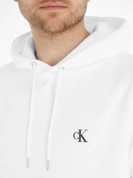 Calvin Klein Jeans Kapuzensweatshirt CK ESSENTIAL HOODIE Weiß/Khaki/Grau/Beige