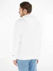 Calvin Klein Jeans Kapuzensweatshirt CK ESSENTIAL HOODIE Weiß/Khaki/Grau/Beige