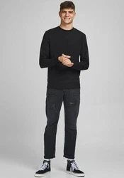 JACK & JONES Herren JJEBASIC Sweat Crew Neck NOOS 12181903 