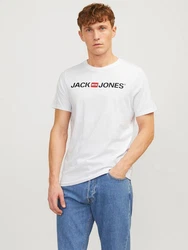 JACK & JONES Rundhalsshirt JJECORP LOGO TEE SS CREW NECK 3PKMP NOOS Dunkelblau/Weiß/Schwarz/Hellblau