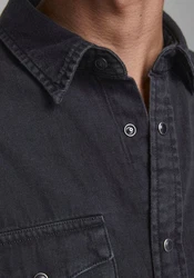 JACK & JONES Hemd 'Sheridan' Black Denim