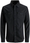 JACK & JONES Hemd 'Sheridan' Black Denim