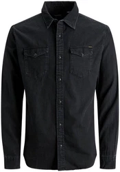 JACK & JONES Hemd 'Sheridan' Black Denim