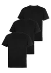 Fruit of the Loom T-Shirt mit Rundhalsausschnitt Schwarz
