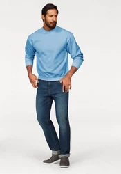 Fruit of the Loom Sweatshirt im Design Blau/Hellblau
