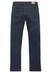 John Devin Straight-Jeans Dunkelblau/Lila/Blau