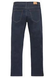 John Devin Straight-Jeans Dunkelblau/Lila/Blau
