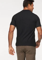 Fruit of the Loom Poloshirt Piqué Schwarz/Dunkelblau/Dunkelgrau