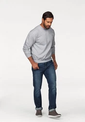 Fruit of the Loom Sweatshirt im Design Grau/Hellgrau