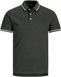 Jack & Jones Poloshirt JJEPAULOS POLO SS NOOS Dunkelgrün/Dunkelgrau Jack & Jones Poloshirt JJEPAULOS POLO SS NOOS Dunkelgrün/Dunkelgrau