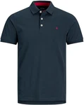 Jack & Jones Poloshirt JJEPAULOS POLO SS NOOS Dunkelblau/Blau/Hellblau