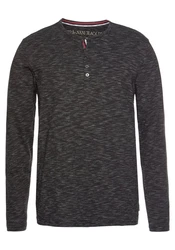Bruno Banani Langarmshirt schmale Passform Dunkelgrau/Rot/Schwarz/Rosa
