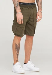 behype Shorts STANLAY Dunkelgrün/Khaki