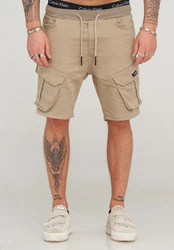 behype Shorts STANLAY Khaki/Beige