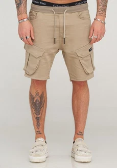 behype Shorts STANLAY Khaki/Beige