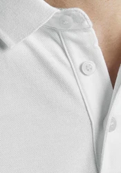 Jack & Jones Poloshirt JJEPAULOS POLO SS NOOS Weiß (3613)