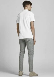 Jack & Jones Poloshirt JJEPAULOS POLO SS NOOS Weiß (3613)