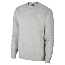 Nike Sportswear Sweatshirt CLUB FLEECE CREW Grau/Hellgrau