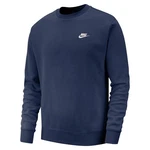 Nike Sportswear Sweatshirt CLUB FLEECE CREW Dunkelblau/Blau