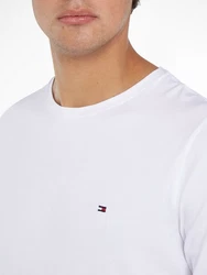 TOMMY HILFIGER Shirt STRETCH SLIM FIT LONG SLEEVE navy/rot/wei
