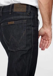 Wrangler Stretch Jeans Dunkelblau/Hellblau