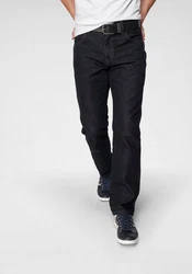 Wrangler Stretch Jeans Dunkelblau/Hellblau