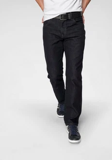 Wrangler Stretch Jeans Dunkelblau/Hellblau